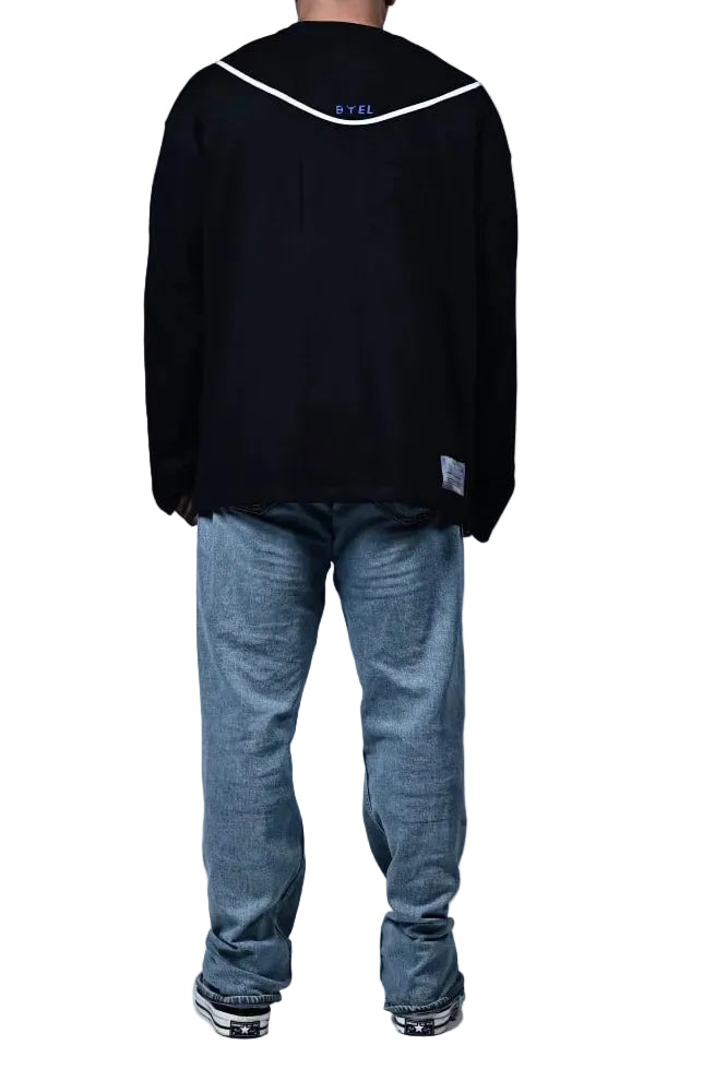 BYEL Unisex Full Sleeve Essential Tee - Black