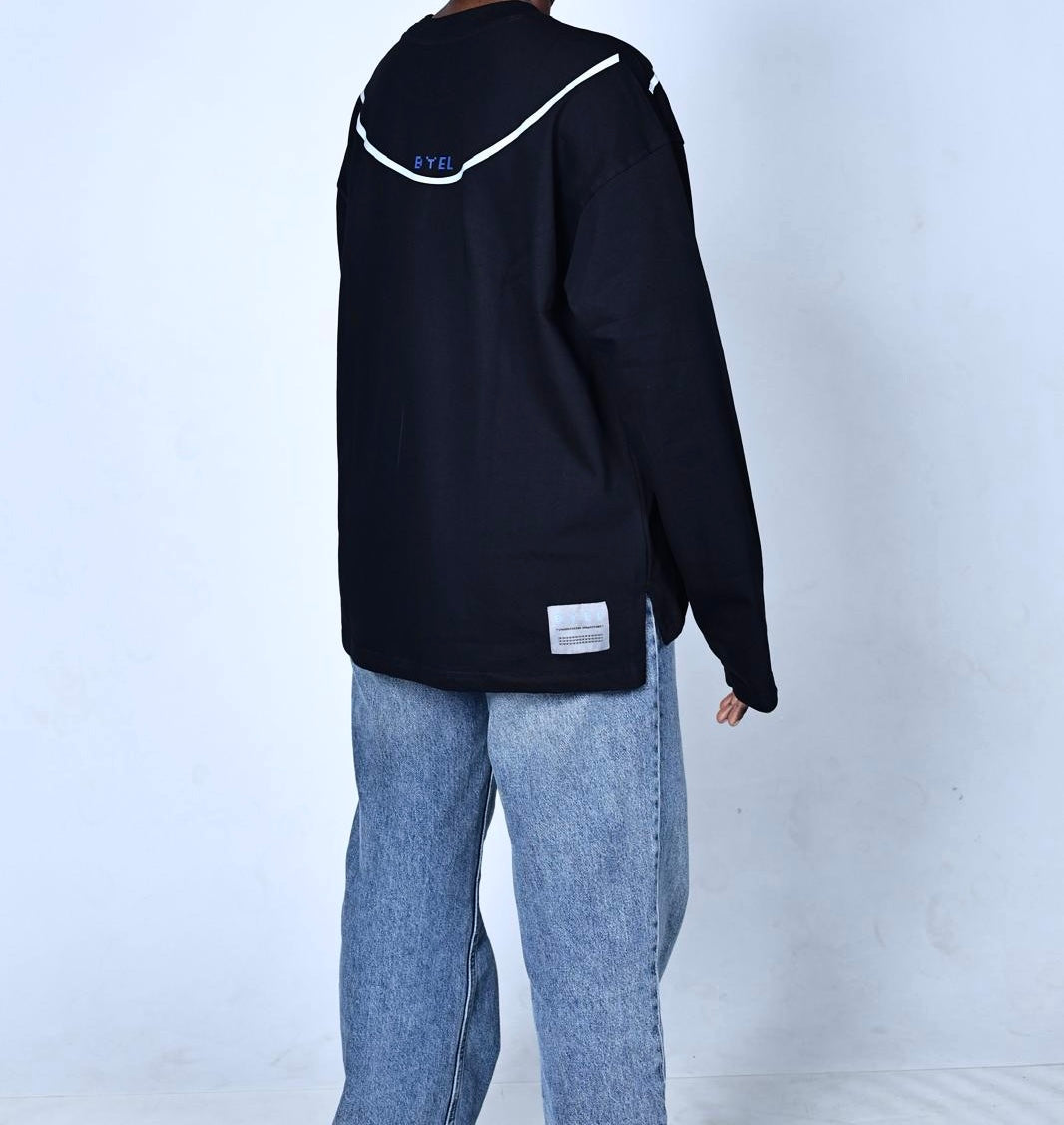 BYEL Unisex Full Sleeve Essential Tee - Black